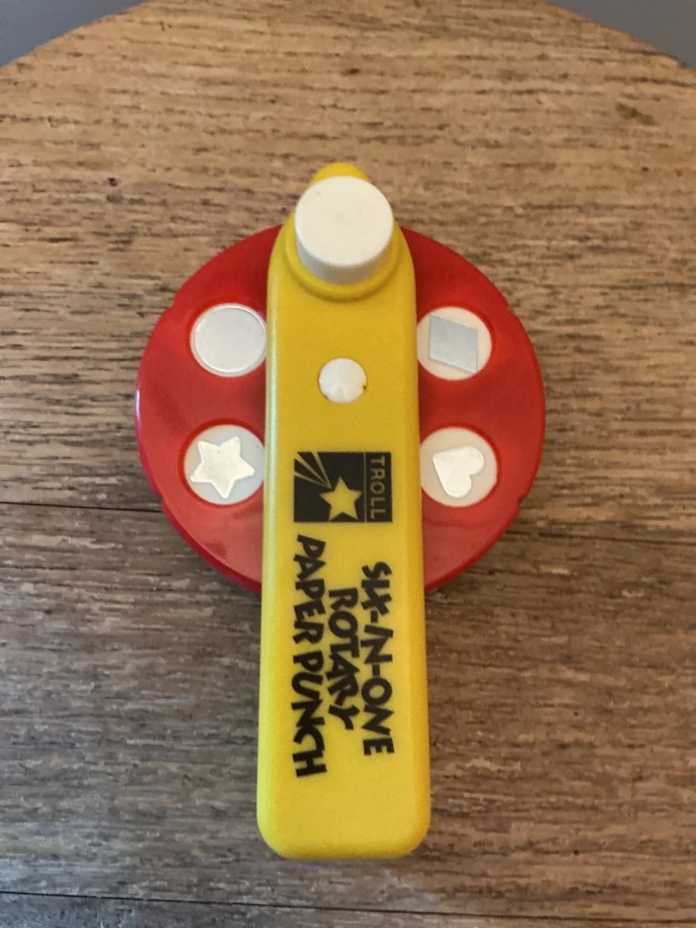 Troll SHAPES Rotary paper punch 6 in 1 Six-in-One